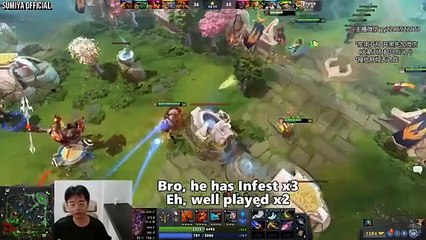 Sumiya back to Invoker, 1 Game = 20 Burpee | Sumiya Stream moments 4488