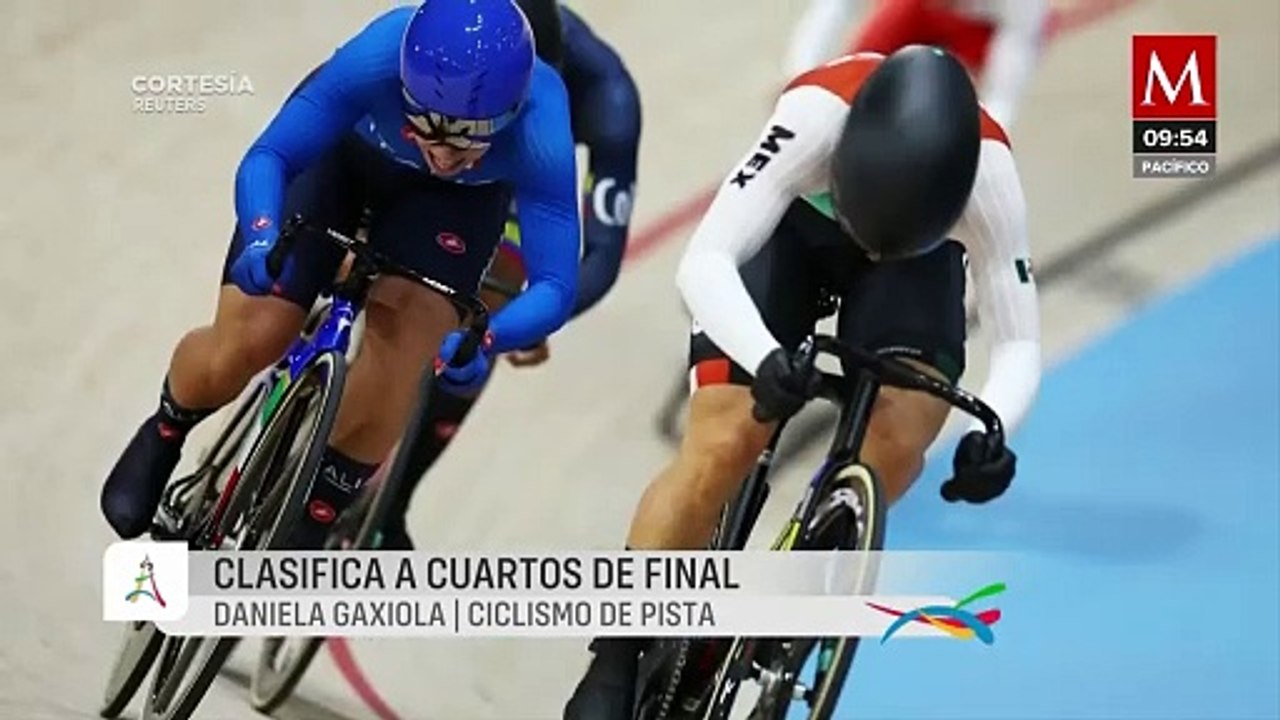 Daniela Gaxiola clasifica a cuartos de final en ciclismo en París 2024