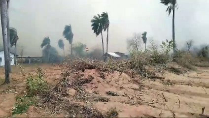 Incendio consume varias viviendas en San Lorenzo Nuevo