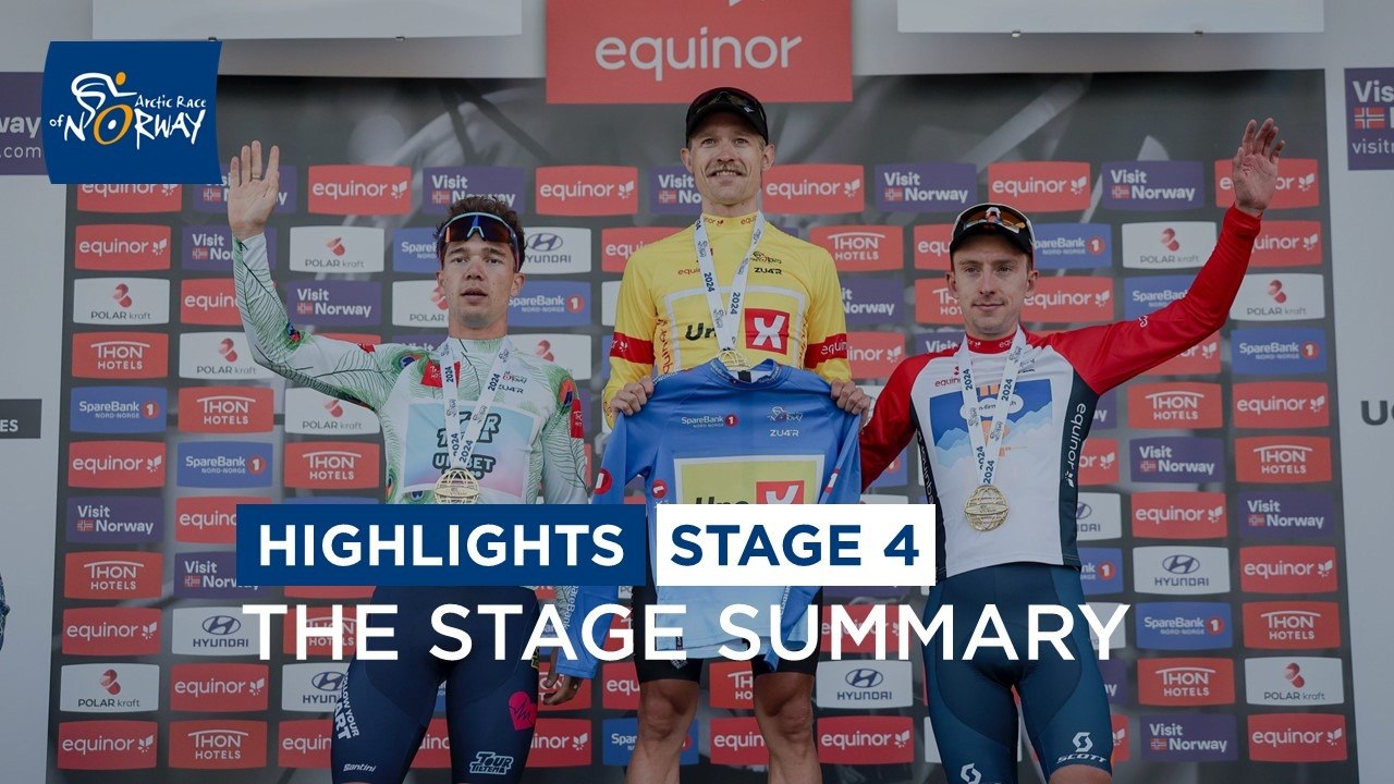 Extended Highlights Stage 4 Arctic Race of Norway 2024 Vidéo