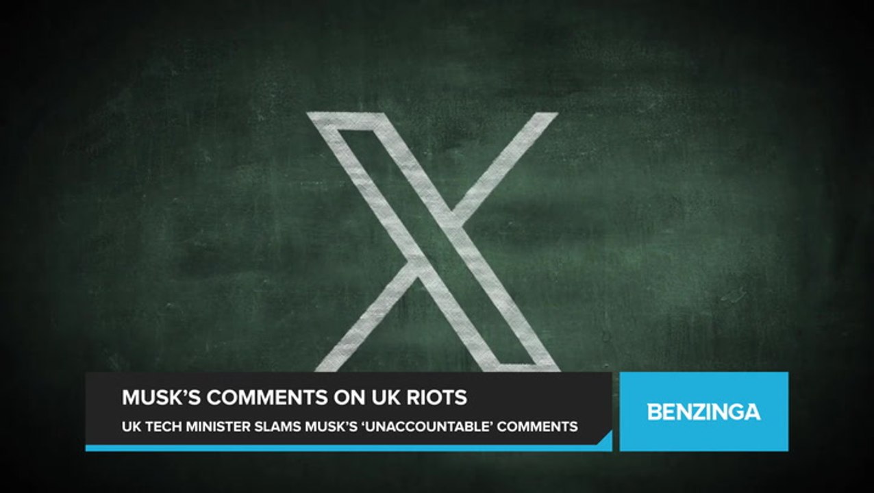 Elon Musk Is 'One Person Who Is Accountable to No One.' UK Tech Minister Slams Musk's Comments on X Social Media Platform Amid Riots