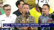 Bantah Sewa 1.000 Mobil Mewah untuk HUT di IKN, Kasetpres: Mobilitas Tamu Undangan Pakai Bus