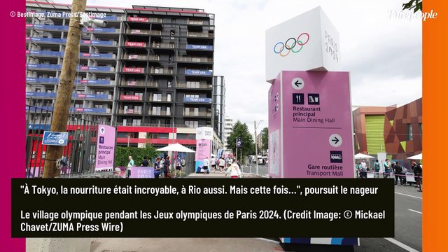 Des vers dans le poisson : un célèbre nageur dézingue le restaurant du village olympique et fait des révélations surprenantes