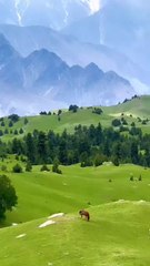 Beautiful natural view of Kashmir