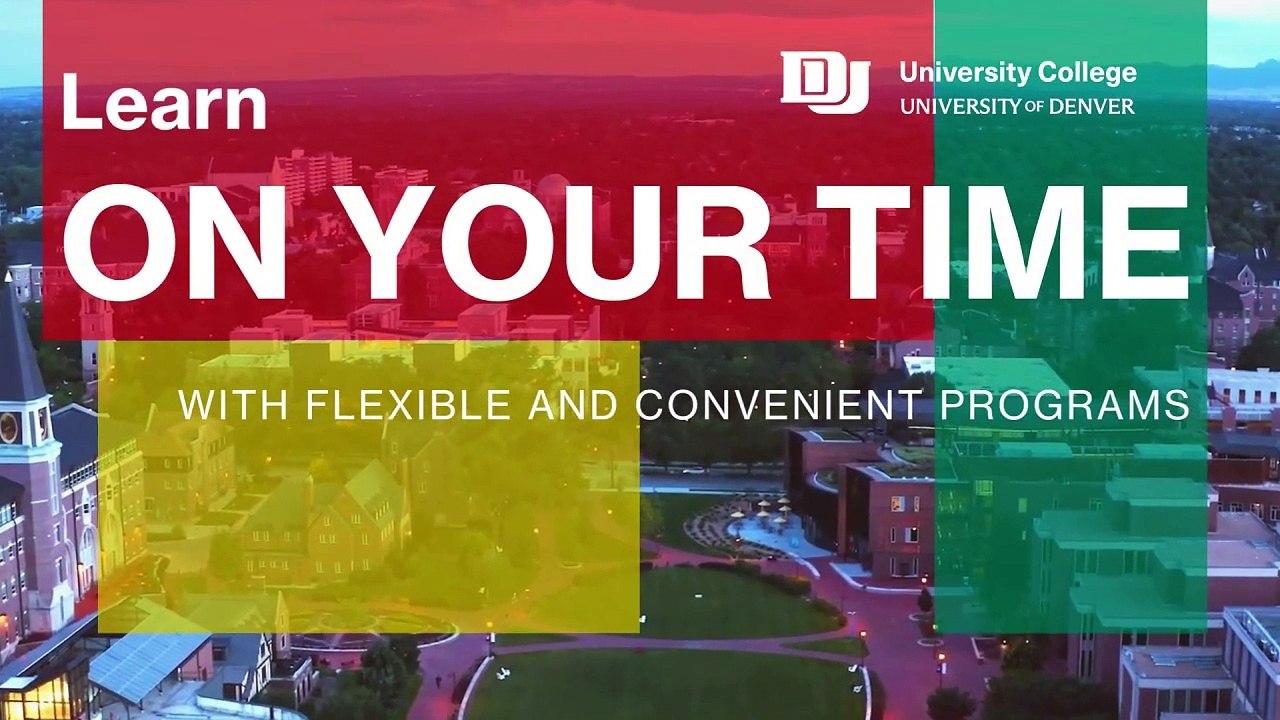 Learn Online, On Your Time