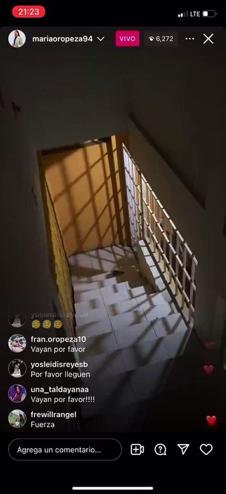 Opositora venezolana transmite su arresto en vivo (VIDEO)