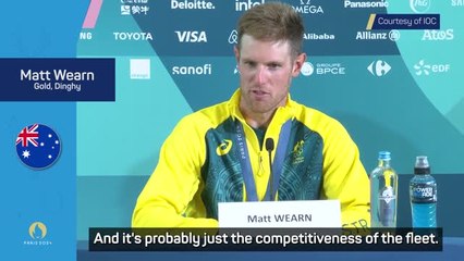 Winning gold in Paris was so much harder than Tokyo win - Wearn