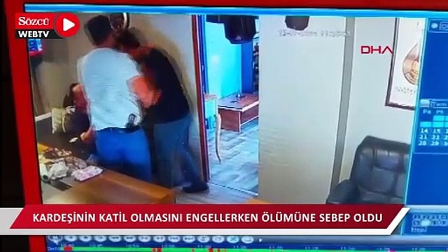 Sancaktepe'de kardeşinin katil olmasını engellemeye çalışırken kardeşinin ölümüne neden oldu