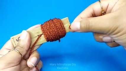 DIY  How to make Mini Teddy Bear at home- With yarn