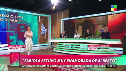 ️ ALICIA BARRIOS: "FABIOLA TÁÑEZ estuvo muy enamorada de ALBERTO FERNÁNDEZ"