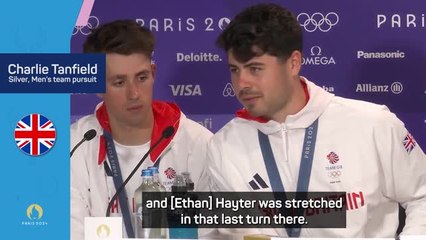 Team GB open up on Ethan Hayter's slip in men's team pursuit final