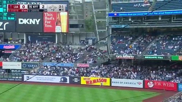 MLB: Oswaldo Cabrera desaparece otra pelota en el Yankee Stadium
