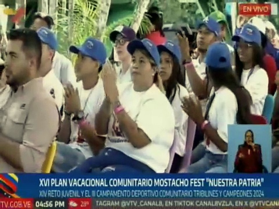 Pdte. Nicolás Maduro: No tenemos, ni tengo que reprocharle nada a la juventud venezolana