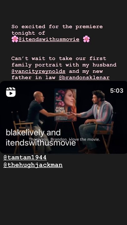 Blake Lively sur les traces de Britney Spears, Instagram.