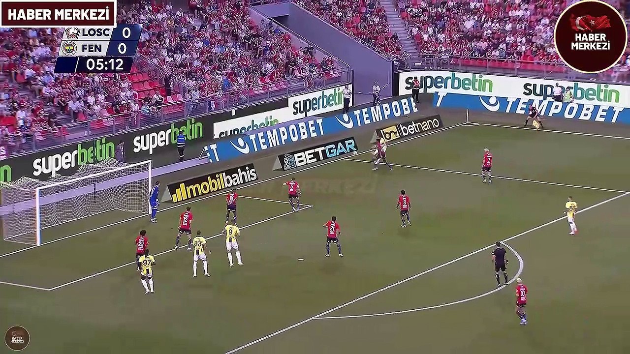 Lille - Fenerbahçe (2-1) Şampiyonlar Ligi 3. Eleme Turu 1. Maç ‪