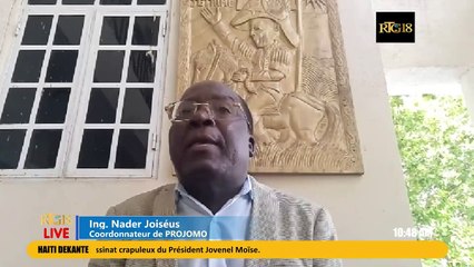 Nader Joiséus swete gen dyalòg ant otorite letayo ak gwoup ame yo pou rezoud pwoblèm ensekirite a.