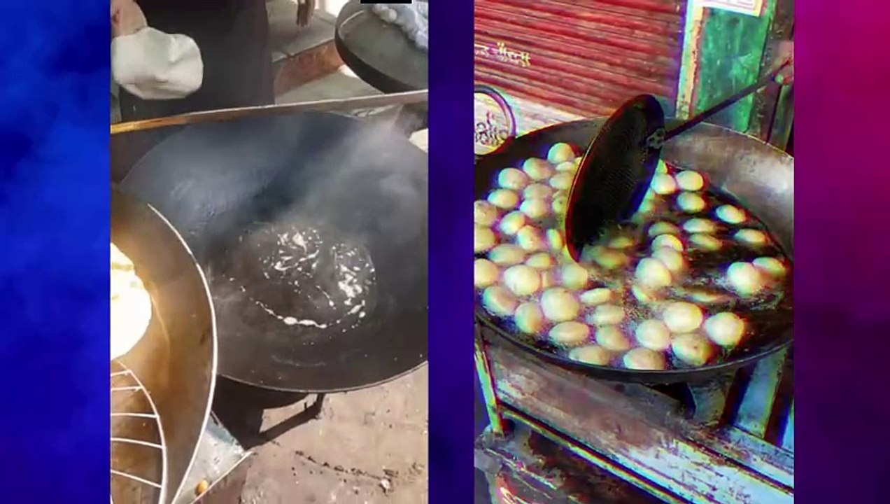 Delicious Kachori Indian food #foryou #viralvideos
