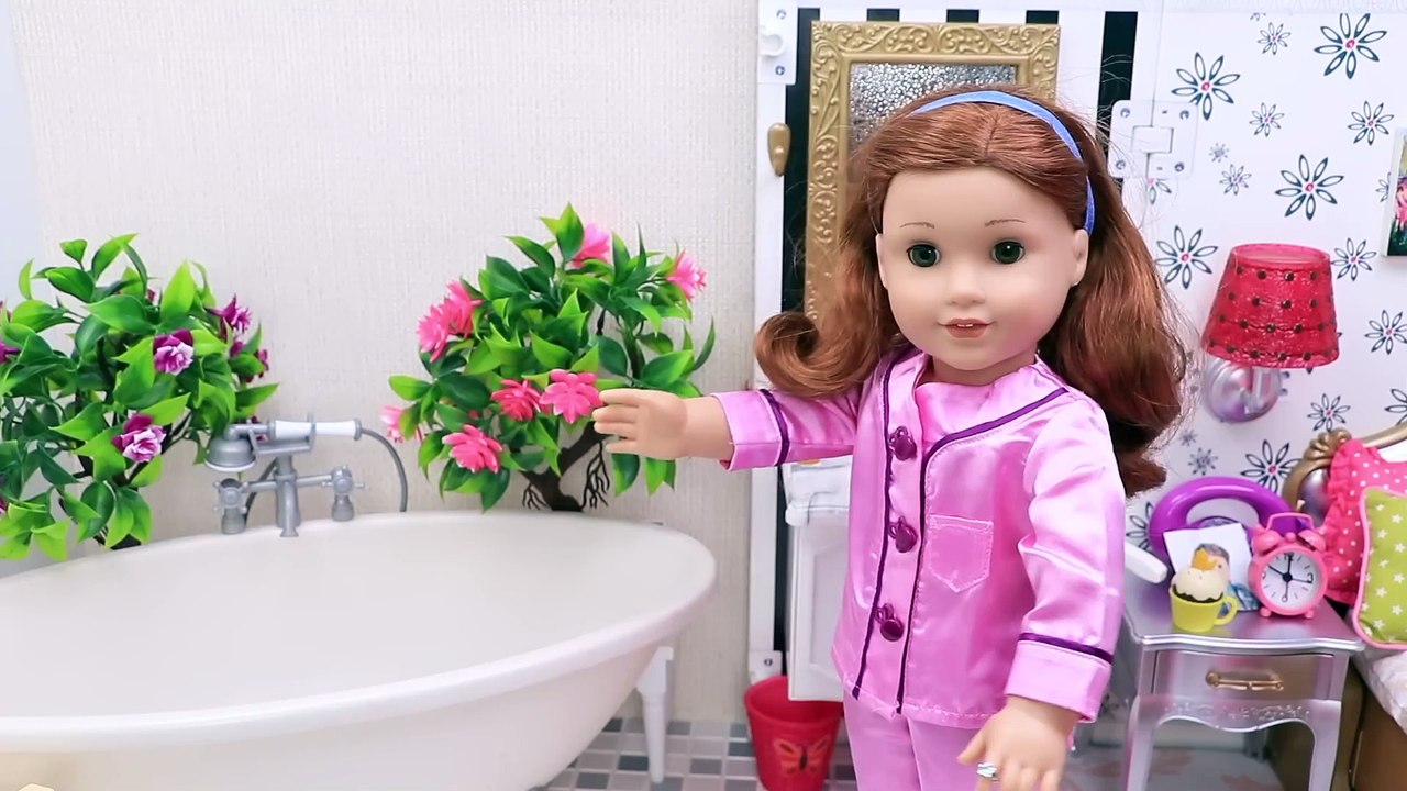 American Girl Doll Wedding Routine with Makeup & Glam Dress! PLAY DOLLS