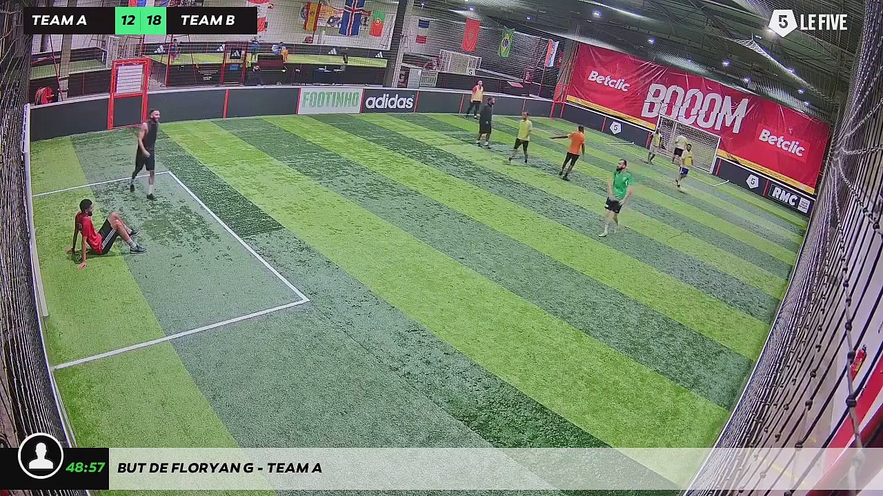 But de Floryan G - Team A