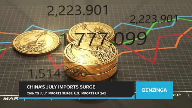 China's July Imports Surge, Exceeding Expectations While Export Growth Slows. U.S. Imports to China Skyrocket by 24%.