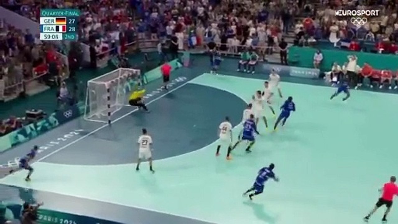 Hand JO Paris 2024: France - Allemagne : l'erreur fatale de Dika Mem à 4 secondes de la fin