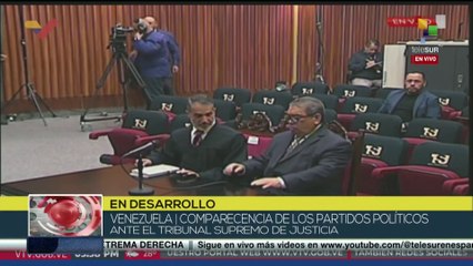 Partido Derecha Popular acude al TSJ para consignar actas