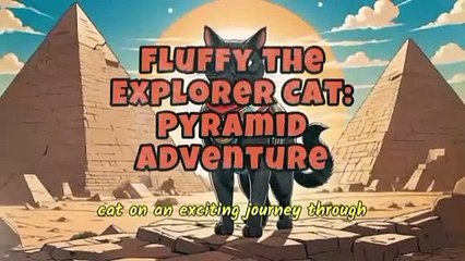 Fluffy the Explorer Cat: Pyramid Adventure