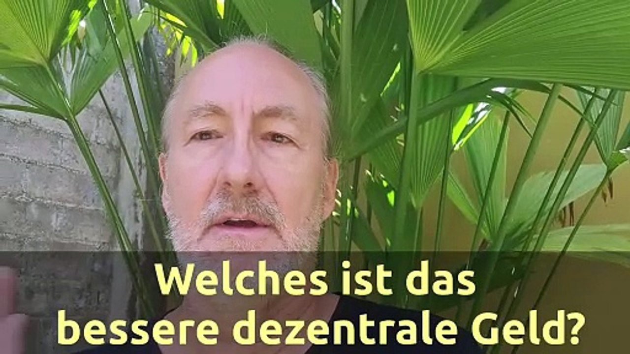 (314) Welches ist das beste DEZENTRALE GELD?  | AUSWANDERN & GELD mit Dennis Koray