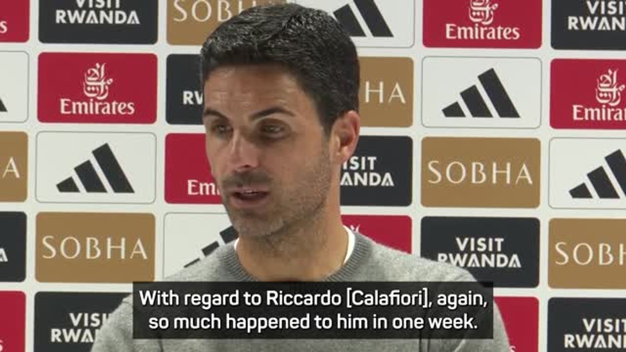 Arteta explains Timber and Calafiori absences in Leverkusen win