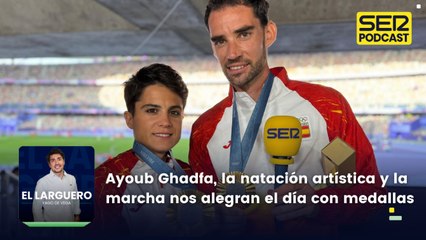 Ayoub Ghadfa, la natación artística y la marcha nos alegran el día con medallas
