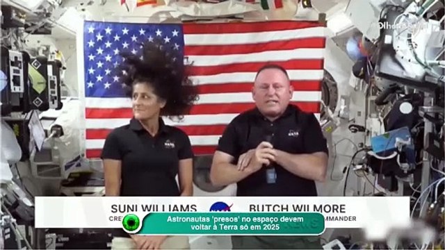 Astronautas presos no espaço devem voltar à Terra só em 2025