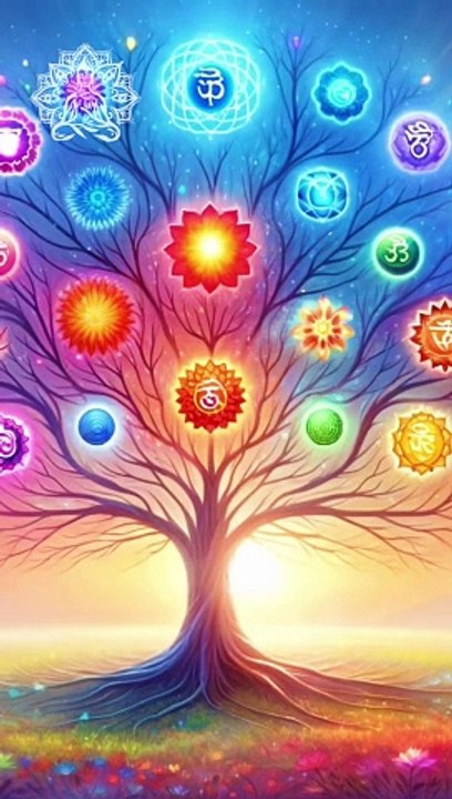 All 7 Chakras Solfeggio Frequencies  Tree Of Life