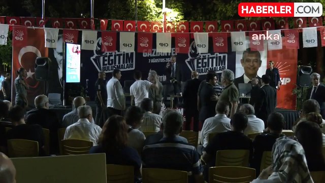CHP Heyeti, Eğitim Buluşmaları Kapsamında Gaziantep'te... Umut Yılmaz, Müfredatta Cumhuriyet'e Dönmediğiniz Sürece Eğitimi Düzeltemezsiniz