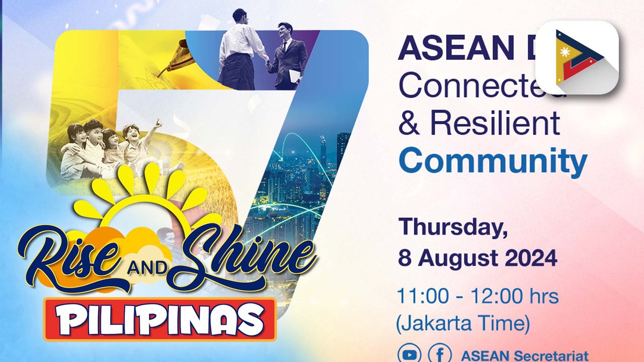 Panayam kay Phil. Secondment Officer to ASEAN Mike Padilla patungkol sa ipinagdiriwang na ASEAN Day ngayong ika-8 ng Agosto, at mga kaugnay na aktibidad na isinasagawa sa Pilipinas at ibang bansa sa ASEAN