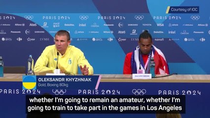 Boxing gold medallist Khyzhniak contemplates going professional