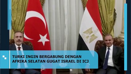 TURKI MENJAWAB TEGAS! NEGARANYA INGIN BERGABUNG dengan AFRIKA SELATAN GUGAT ISRAEL DI ICJ