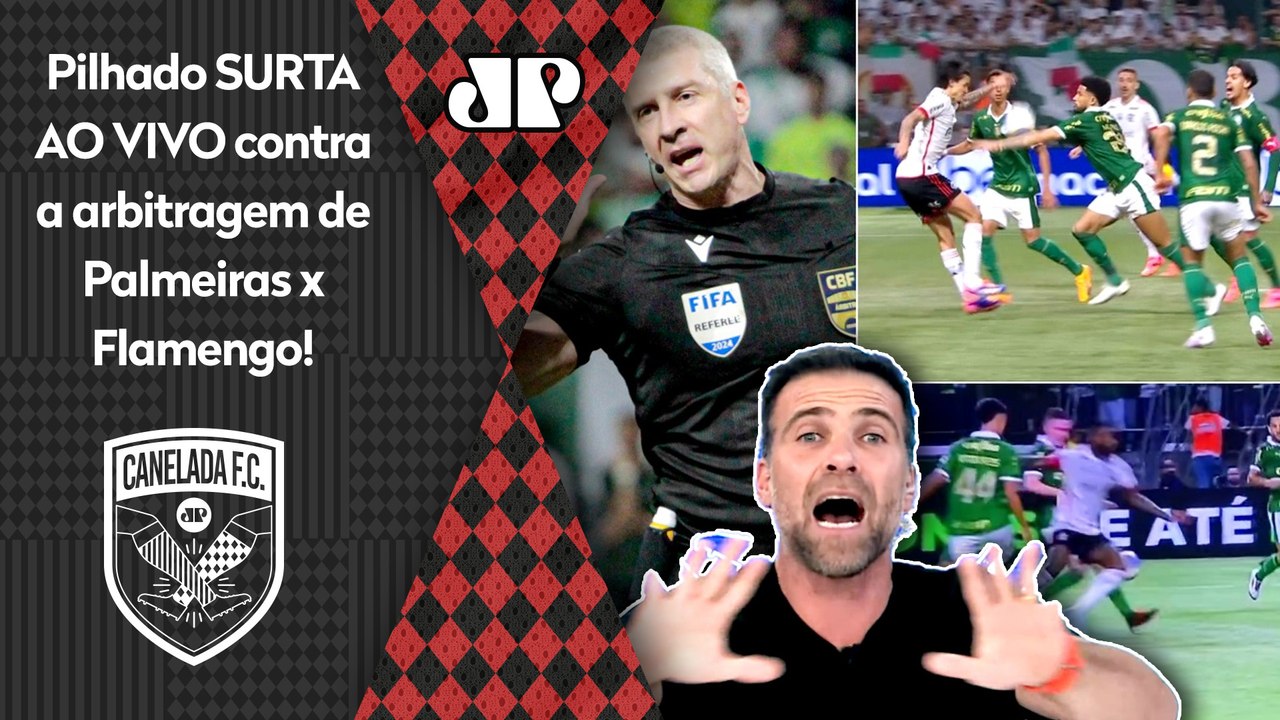 "É UM ESCÂNDALO! O VAR tem que ser DESTRUÍDO, e o Sálvio..." Pilhado SURTA após Palmeiras x Flamengo
