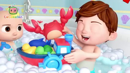 Bubble Bath Song with Sea Animals_   _ CoComelon Nursery Rhymes _ Kids Songs