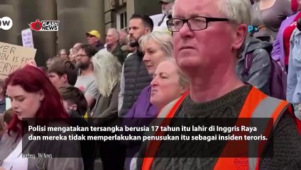 PM INGGRIS MENGATAKAN SIAP MENGHADAPI PERUSUH