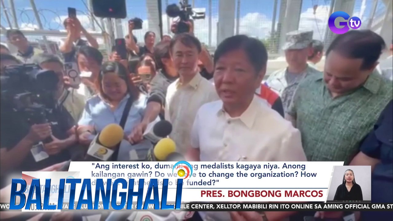 PBBM - Si Carlos Yulo ang "best person" na tanungin para mapabuti ang sports program sa bansa | Balitanghali