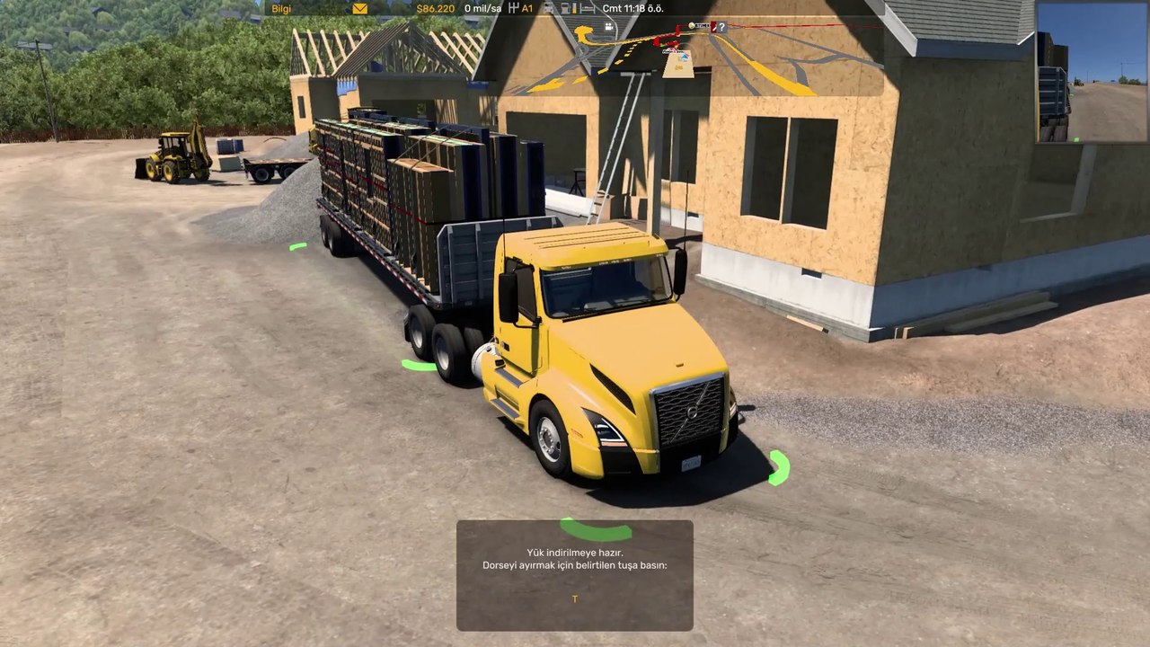 Prefabricated House - Exit: Oakland * Destination: San Francisco #Volvo #ETS2 -American Truck Simulator