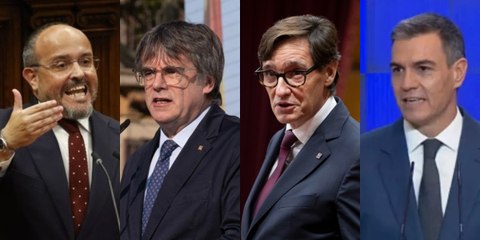 Los imperdibles 7 minutos del líder del PP catalán sobre Puigdemont noquean a Sánchez, Illa y al PSOE