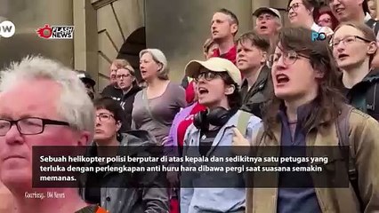 PERUSUH SAYAP KANAN SERANG HOTEL PENCARI SUAKA