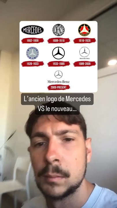 L’ancien logo de Mercedes VS le nouveau… (exclusivité dailymotion)