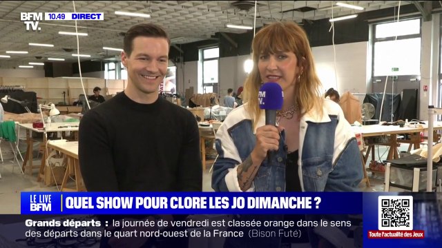 On œuvre la nuit : Daphné Bürki évoque le défi technique pour la cérémonie de clôture des JO