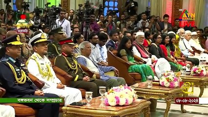 সরাসরি অন্তবর্তীকালীন সরকারের শপথ অনুষ্ঠান _ Interim government swearing in ceremony