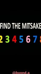 Find the mistake in this puzzle game