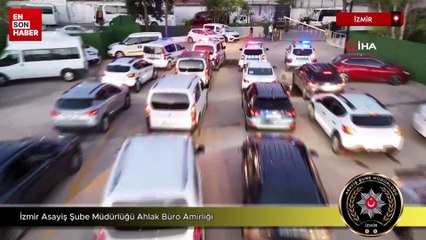 36 kadını fuhuşa zorlayan çeteye İzmir'de eş zamanlı operasyon