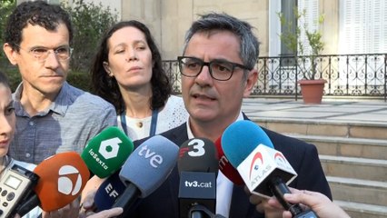 Bolaños traslada a los Mossos la responsabilidad única de la fuga de Puigdemont, a la que resta importancia
