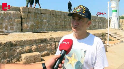 Tarihi limandaki mendirekte çatlaklar genişledi, taşlar devrildi